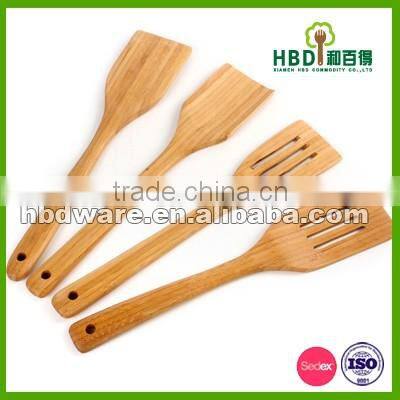 Cheap bamboo wood cooking tooling set