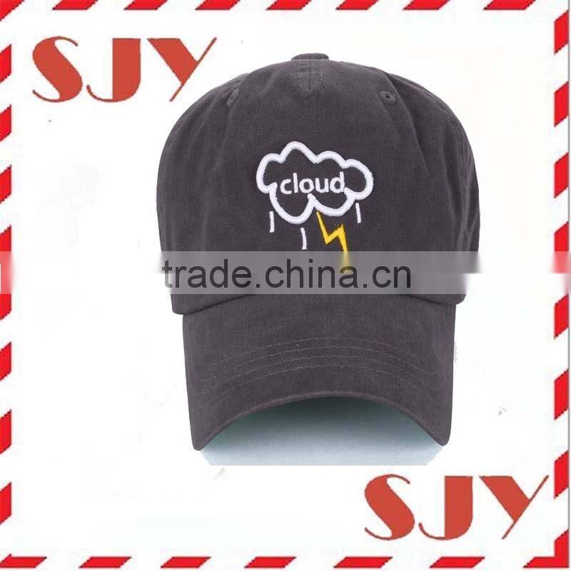 Quality Embroidered Leather Strap Custom Baseball Hat Wholesale Custom cap hat