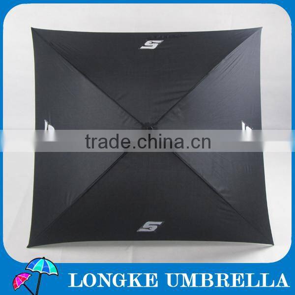 cheap 30" Automatic open square shaped Umbrella Promotional umbrella