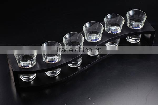 custom acrylic wine bottle holder juice display rack