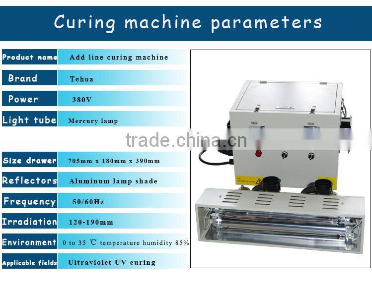 Ultraviolet UV curing coating printing adhesive curing machine high pressure mercury lamp for UV curing machine