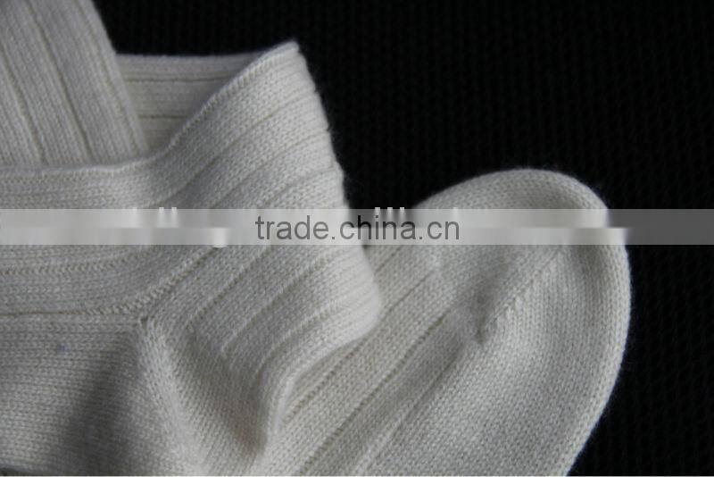 qualitied pure cashmere knitted socks stocking