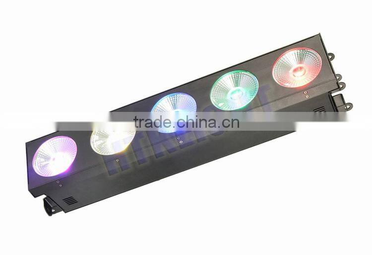 5*15W cob rgb 3 in 1 rgb led matrix blinder warm white