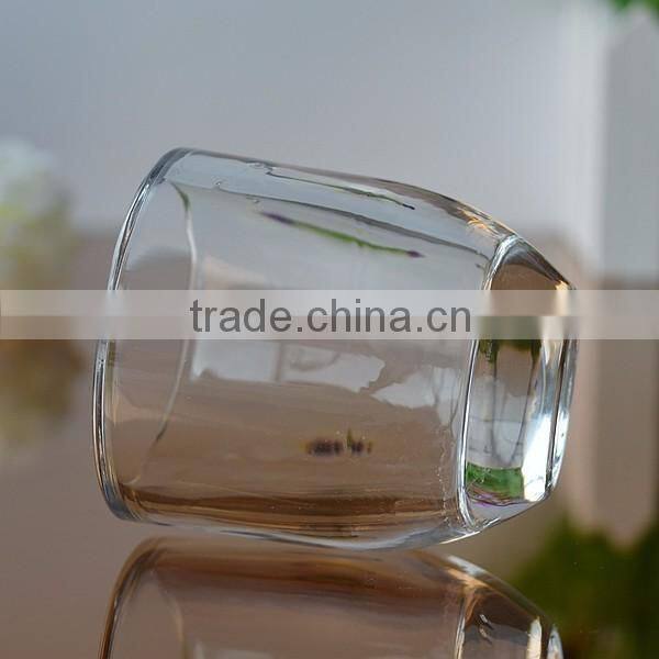 Bell shaped glassware candle holder candle container