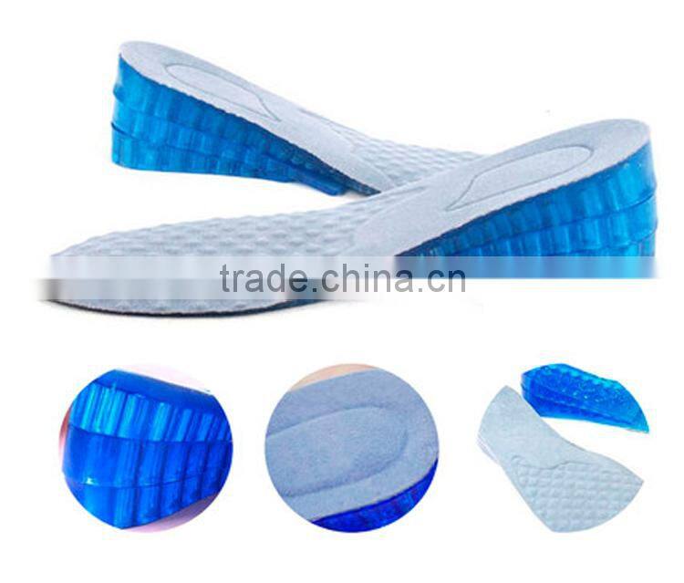 china factory Comfortable PU foam height increase insoles for shoes