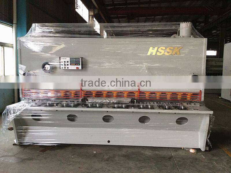 stainless steel guillotine shearing machine