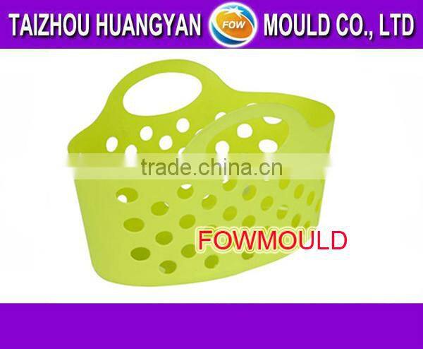 plastic shopping basket injection mould