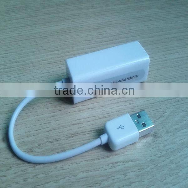Hot Selling Fast ethernet usb rj45 converter usb2.0 with driver CD