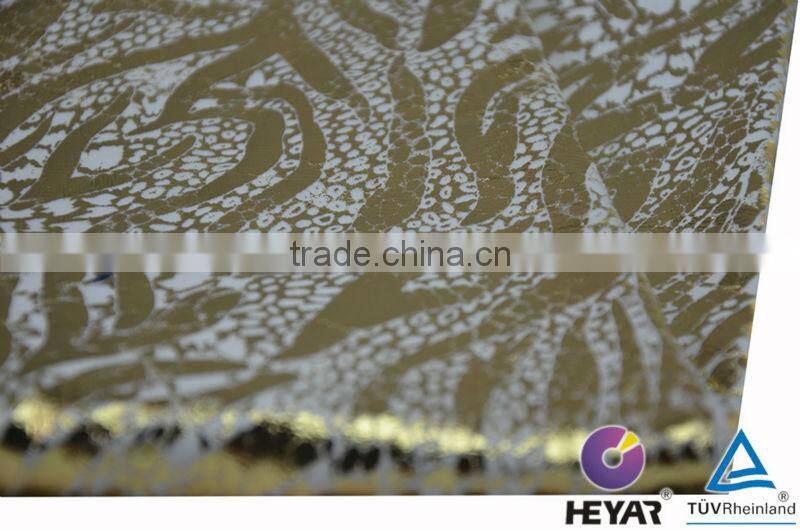 different kinds of fabrics with pictures spandex fabric hot stamping foil for textile fabric
