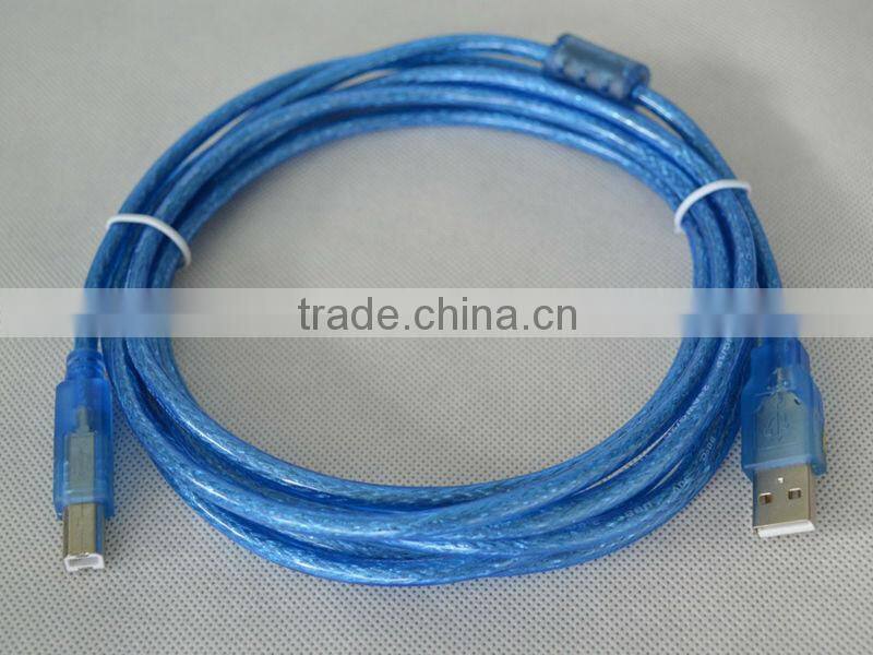 High quality USB 2.0 Cable White usb Printer Cable