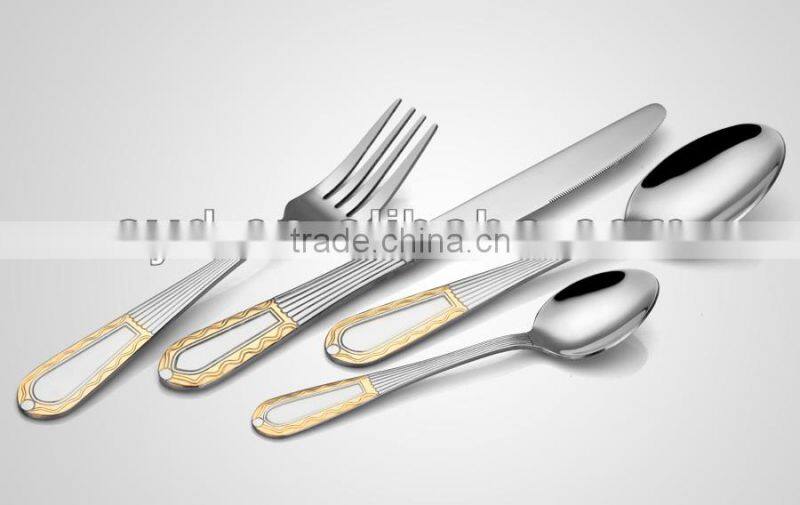 High grade stainless steel dinner set