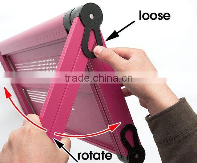 Original manufacturer laptop desk aluminum laptop stand for tablet PC