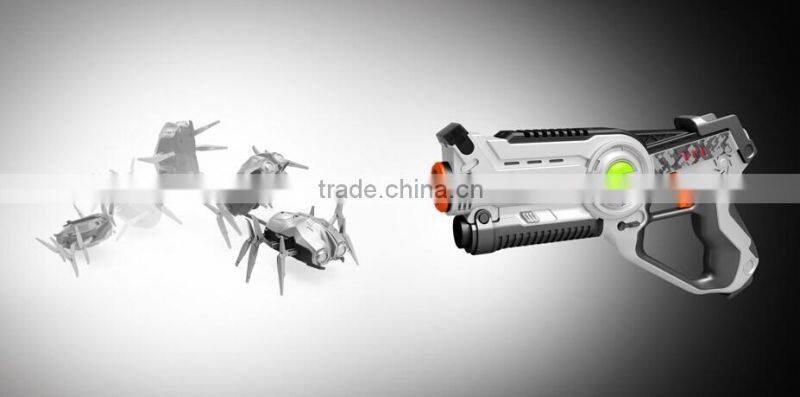 Laser Shooting 1pcs infrared gun & 1pcs bug Shooting Gun Toys Gun