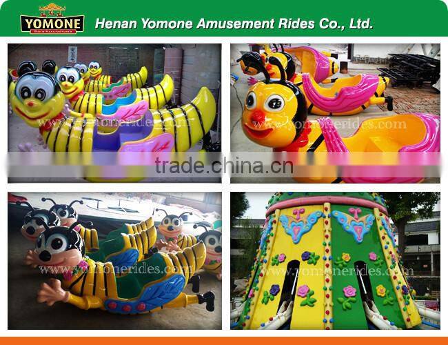 Shopping mall children games rotation bee park rides for sale