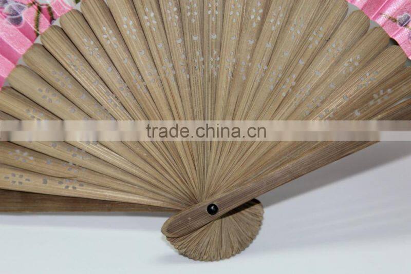 silk fan craft fan lady hand fan for gift