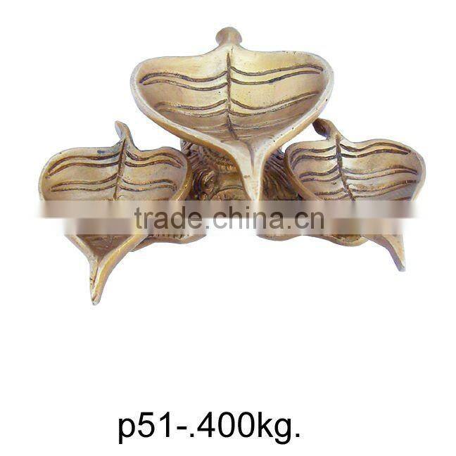 brass diya