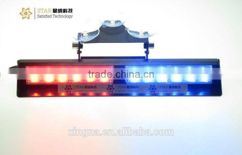 12V Light bar red and blue led warning light (XN-186BS-2)