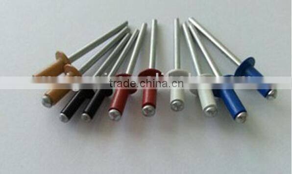 big cap aluminum blind rivets