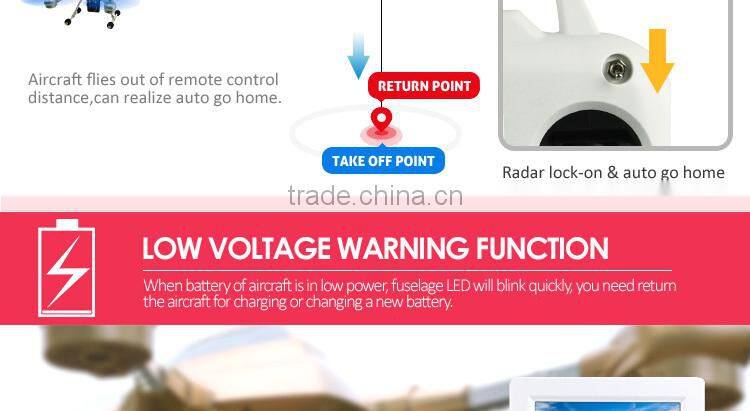 New product Headless Mode One Key Return RC hexacopter With HD camera Atmosphere Pressure Sensor (APS)