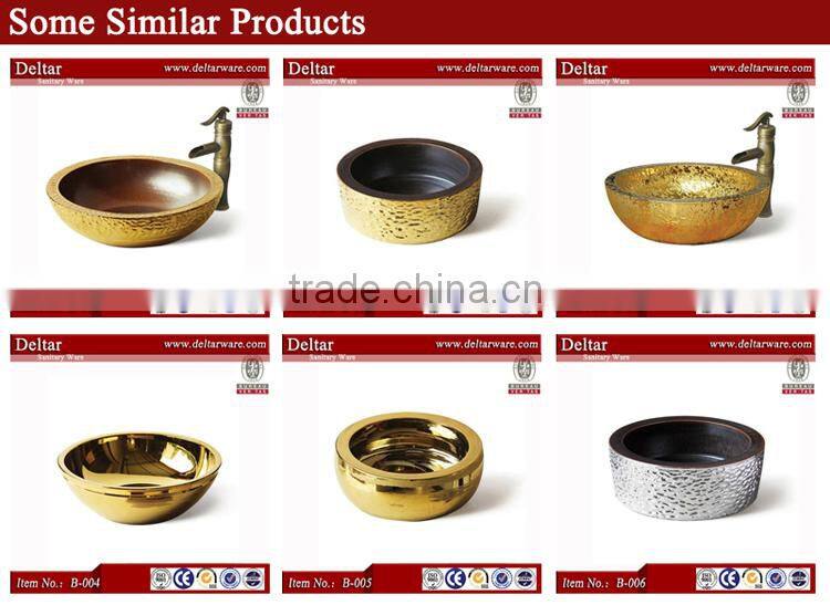 Luxury hotel bathroom lavatory basin sink_High quality art basin