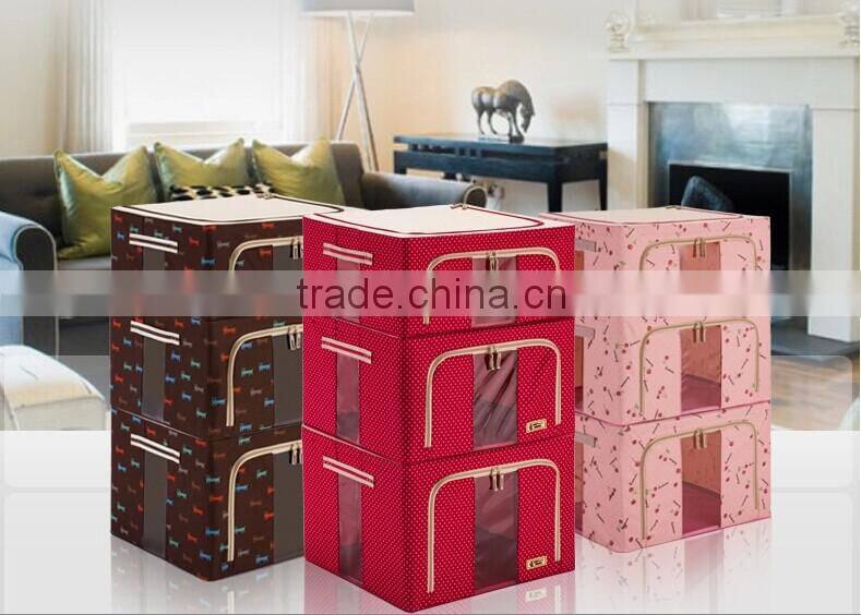 storage box foldable mattress storage bag with zipper, kids toy storage box