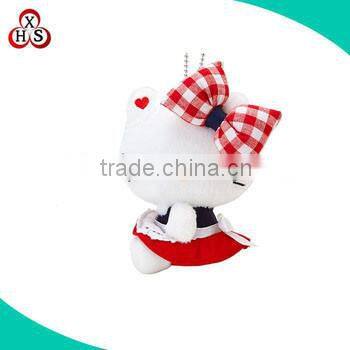 best made wholesale stuffed plush cute hello kitty keychain