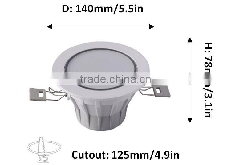 LED downlight kits 10w / Halogen lamp replacement fittings / LED lights ceiling