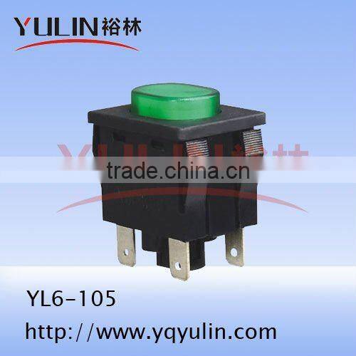 YL6-103 4 position mini push button light dimmer switch