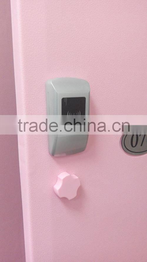 Colorful ABS Clothes Locker Wardrobe Hotel Small Plastic Cabinet
