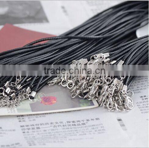 Wholesale quality 3mm PU leather cord for jewelry