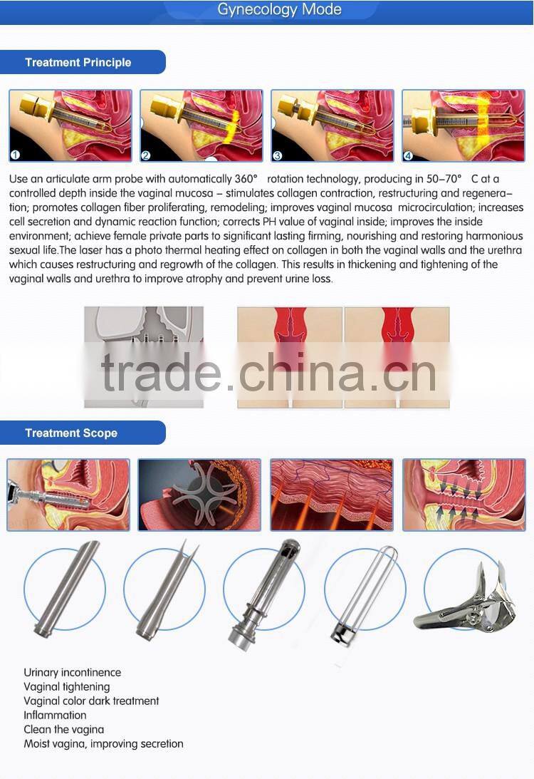 Hottest skin resurfacing vaginal tightening laser/fractional co2 laser cutting machine