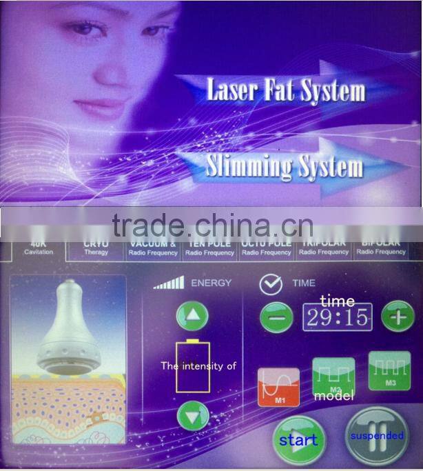 High Quality Ultrasonic Cavitation Vacuum Slimming Machine