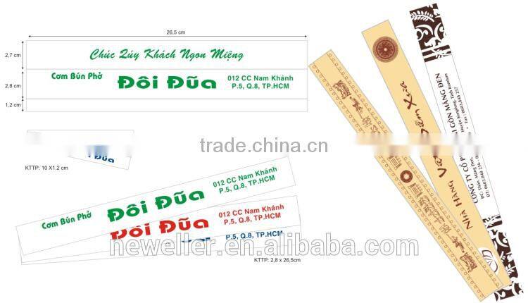 OEM Wholesale luxury chopsticks with pack with FDA