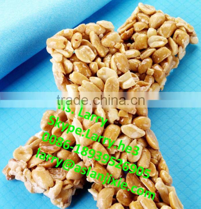 nut candy bar forming machine/sesame candy bar making machine/peanut crispy machine