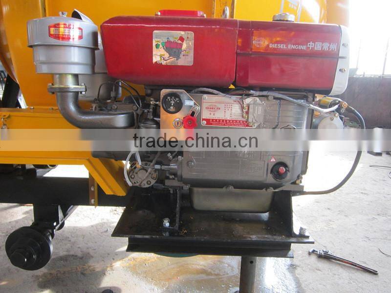 small concrete mixer china diesel powered 12-14cbm volumetric concrete mixer machine price