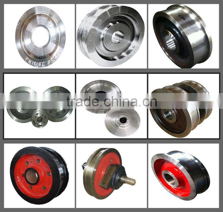 OEM Durable Using Forged Alloy Steel Gantry Crane Wheel
