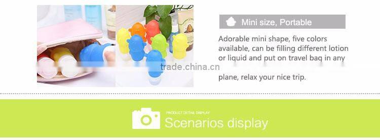 Silicone Approved By air Silicone Squeezable Travel Tubes