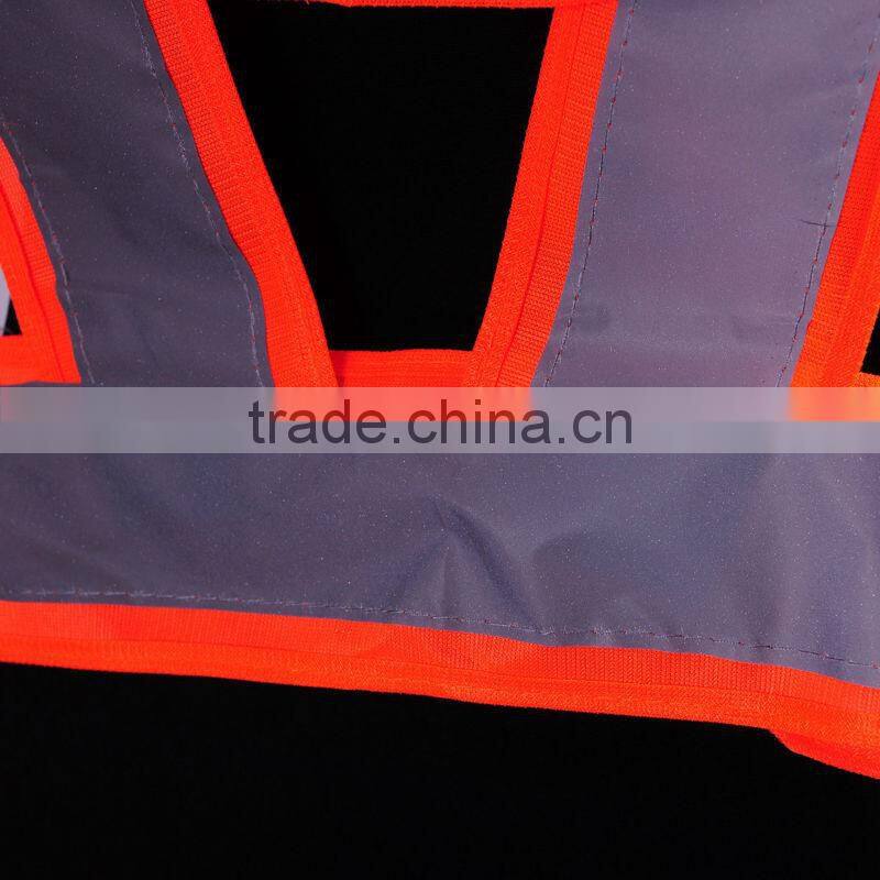 Wholesale High Visibility Reflective Vest Conspicuity Warning Reflective Safety Vest