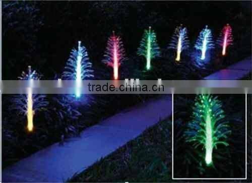 3.6 M set of 8 SOLAR powered string LED LIGHTS FIBRE fiber Tree OPTIC GARDEN