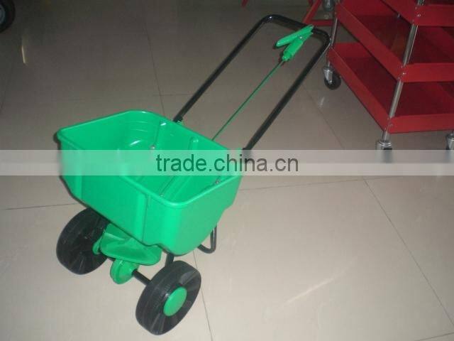 Salt spreader and fertilizer spreader
