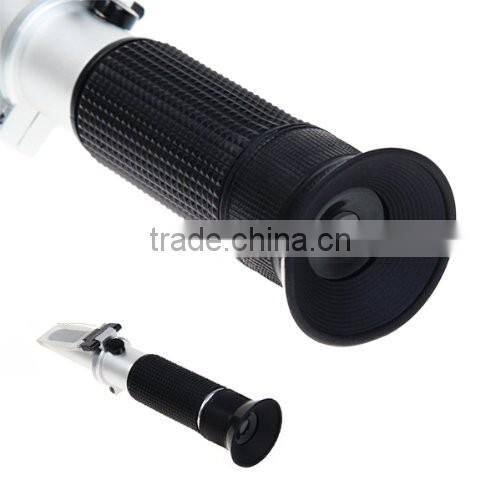 Black rubber strip Brix & Beer Sugar Wine Wort SG 0-32% Refractometer