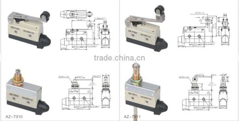 12 volt limit switch, compact enclosed limit switch, limit switch for elevator