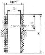 PVC Reducing Female Thread Elbow F/F 90 BS4346 /plastic reducing elbow