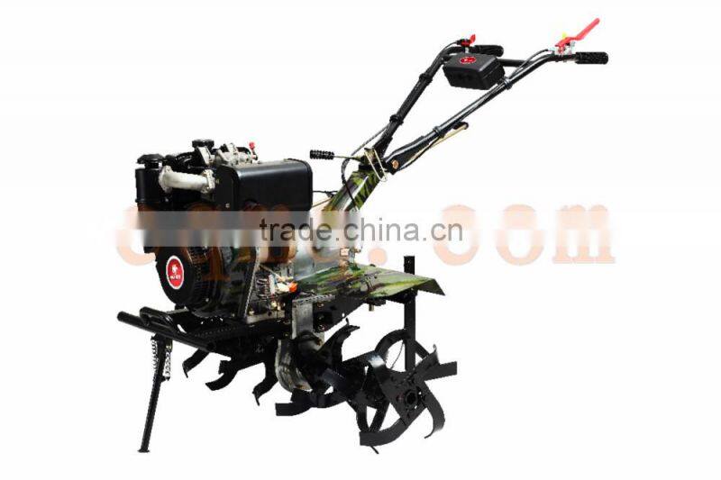 MeiQI 9hp 10hp 12hp 186 XE(luxrury handle with elec start) diesel engine power tiller new plow tiller