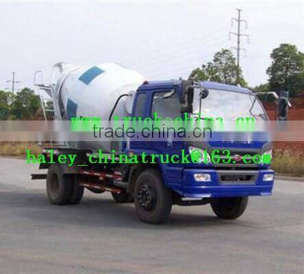 Foton 3.43 cubic meters concrete mixer truck for sale