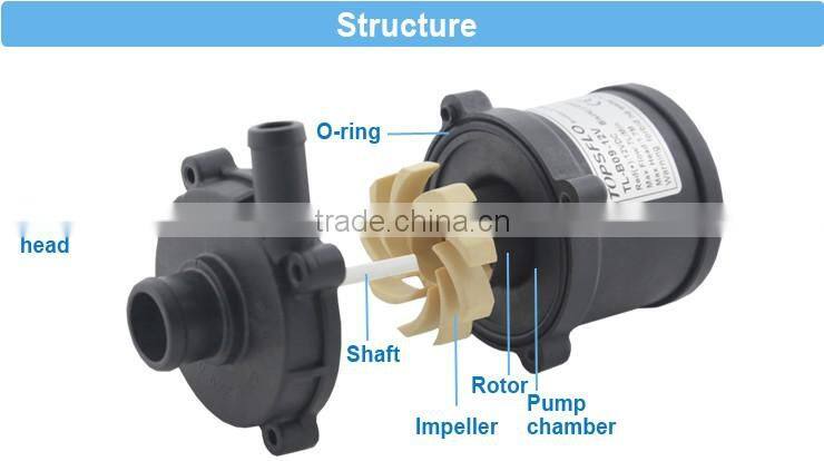 brushless silent environmental cool and warm water mattress pump