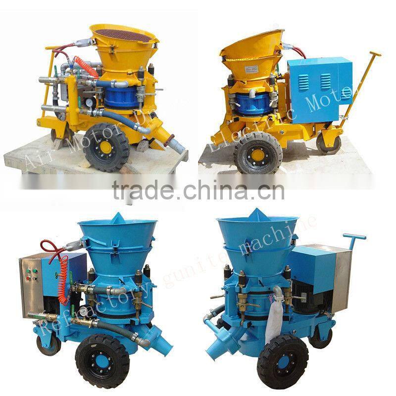 GZ3 world wide brand electric motor dry mix concrete spraying machine