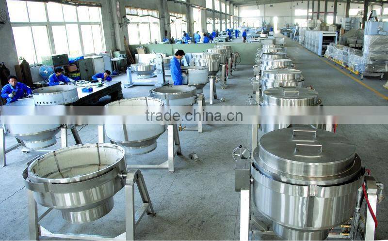 tiltable gas kettle / cooker/ stockpot /stainless steel steam jacketed kettle