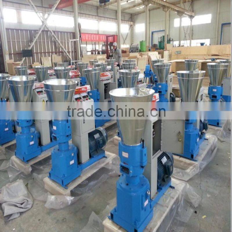 New Designed Flat Die Biomass Wood Fuel Pellets Machine For Sawdust