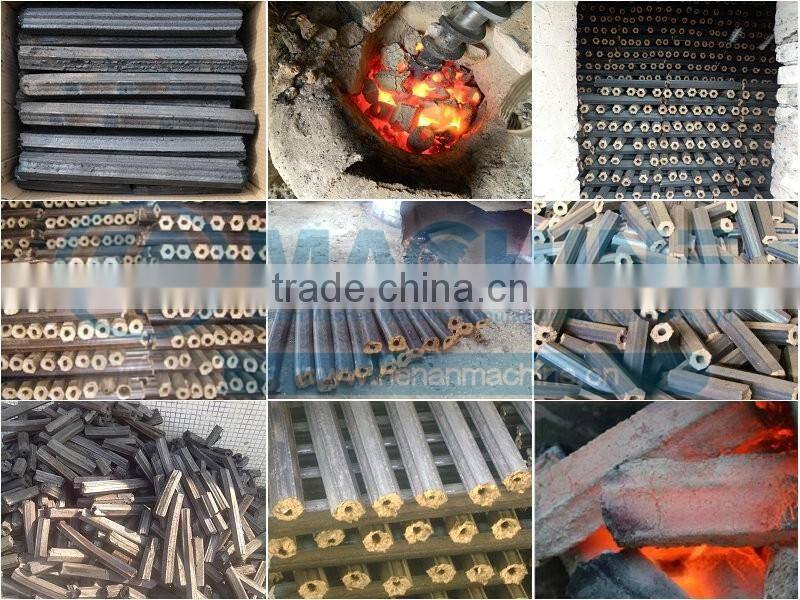 Discount Price!!! 2015 Professional Factory made Best sawdust briquette charcoal making machine/wood charcoal making machine